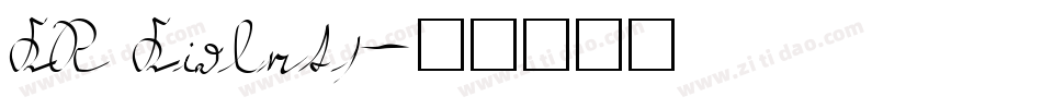 KR Kidlets字体转换
